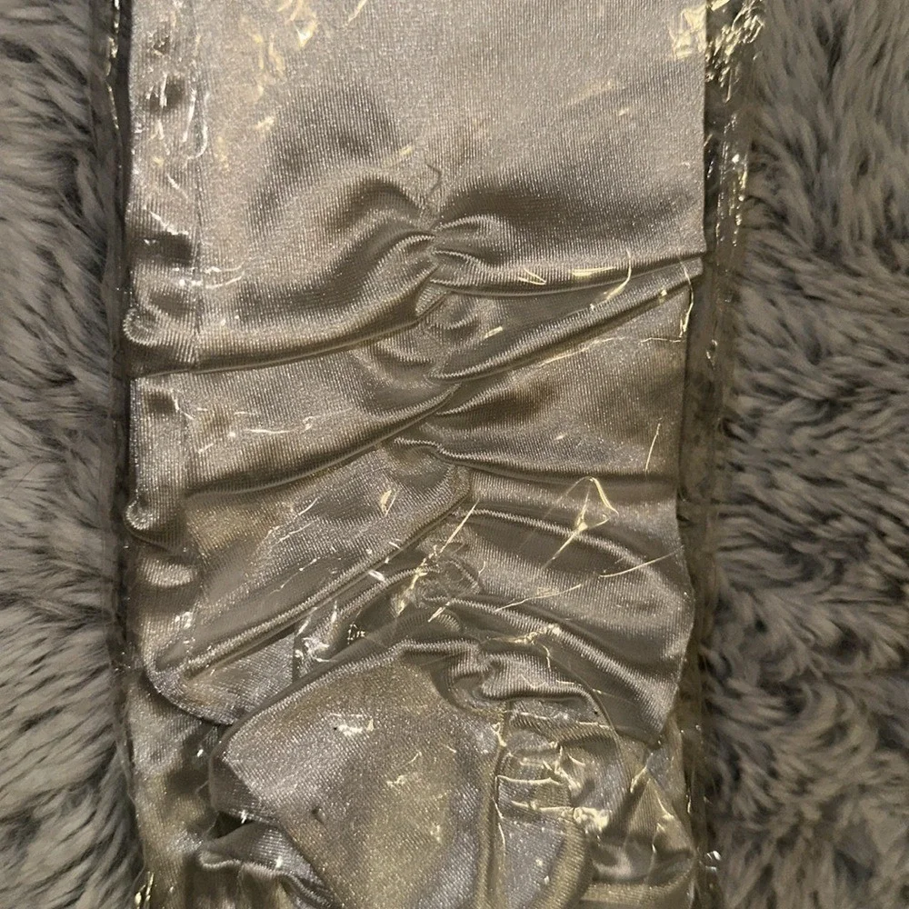 Forum Novelties Long Satin Beaded Glovelets White Lace Pearl Sequin 60605 NEW